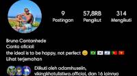 Baru Sehari Diumumkan Gabung Persib, Pengikut Instagram Bruno Cantanhede Naik 10 Kali Lipat